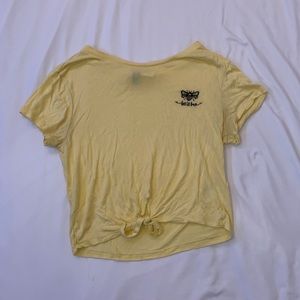 “Let it bee” yellow top